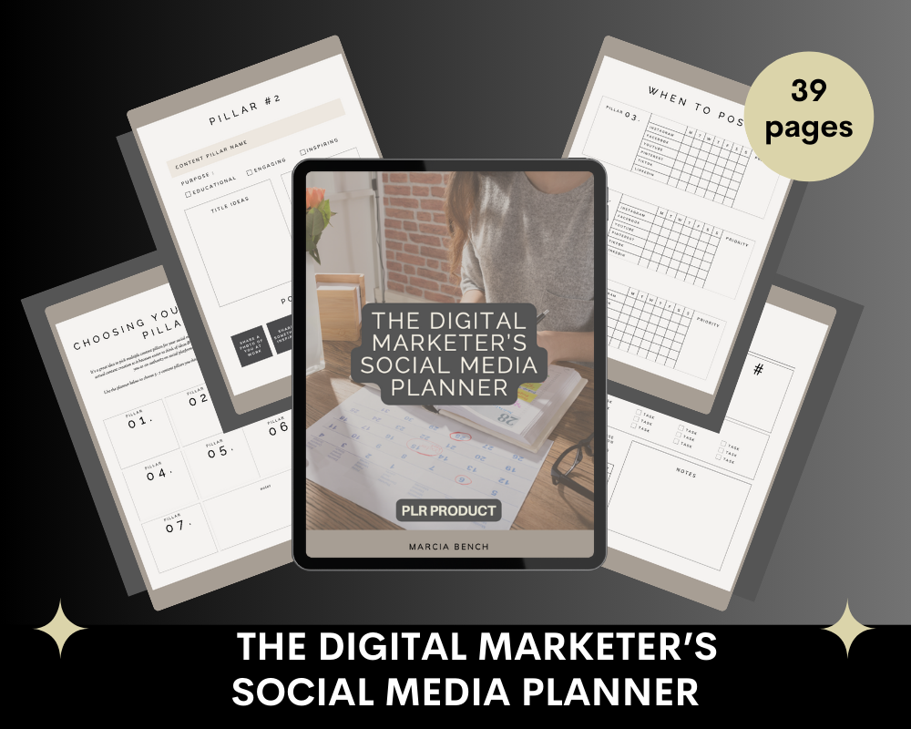 The Digital Marketer's Social Media Planner