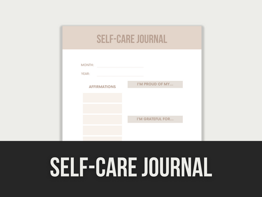 self care journal