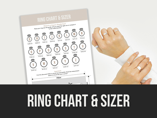 ring chart & sizer