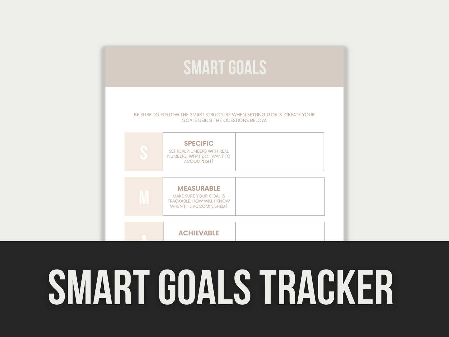 smart goals tracker