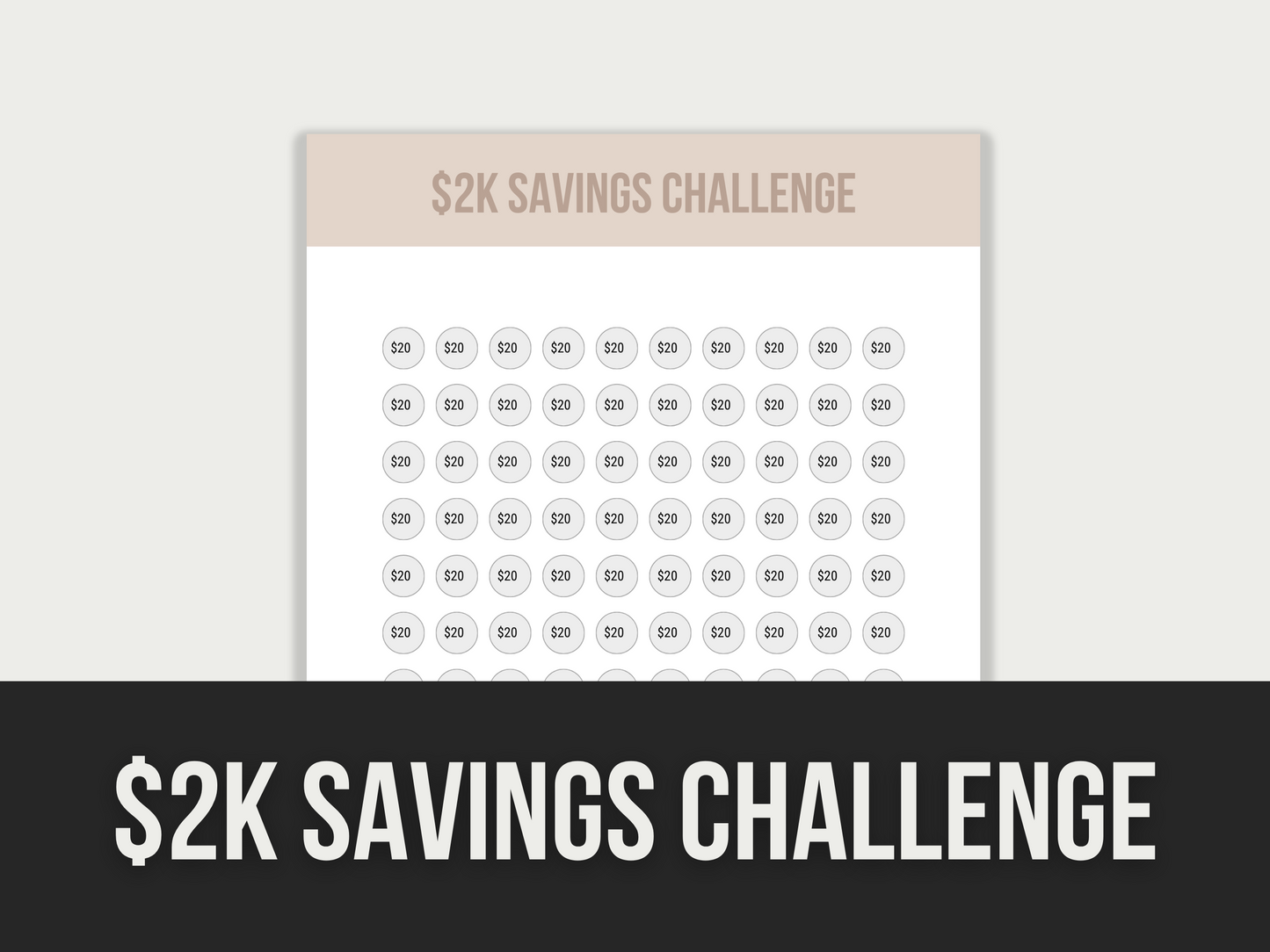 2k savings challenge