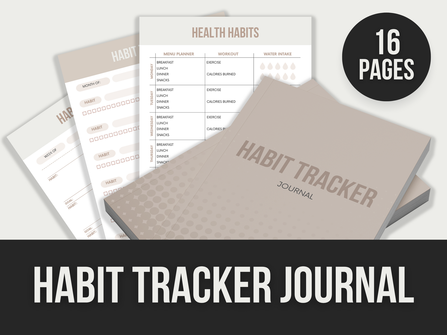 habit tracker journal