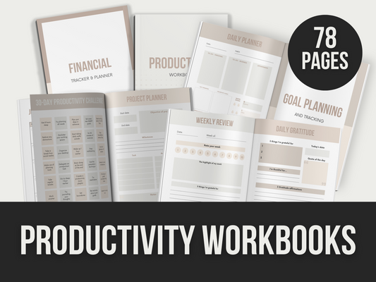 productivity workbook