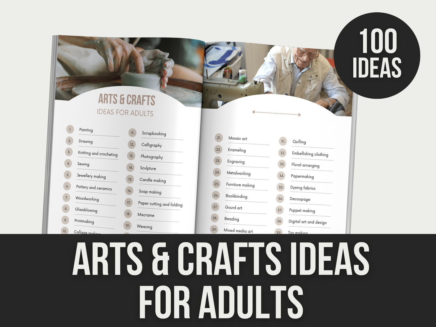 arts & crafts ideas for adults