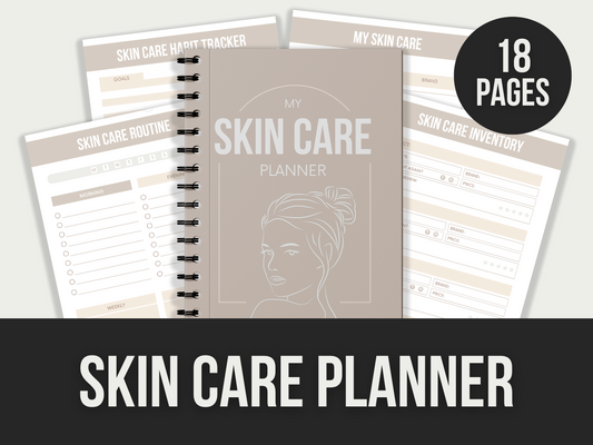 skin care planner