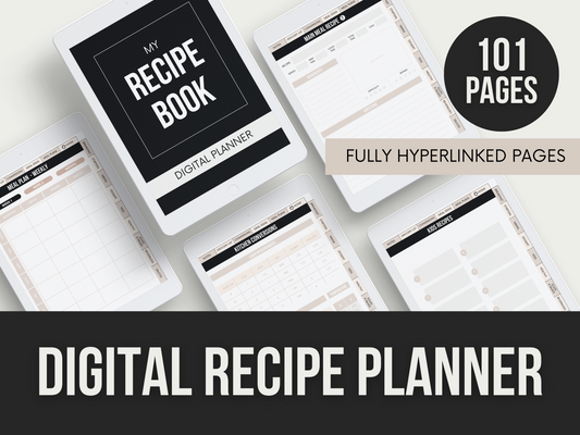 digital recipe planner