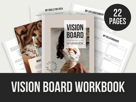 Vision Board Workbook