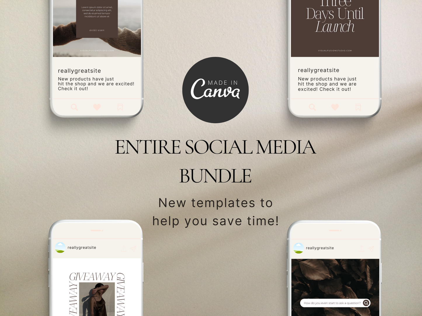 Instagram Bundle Canva Template