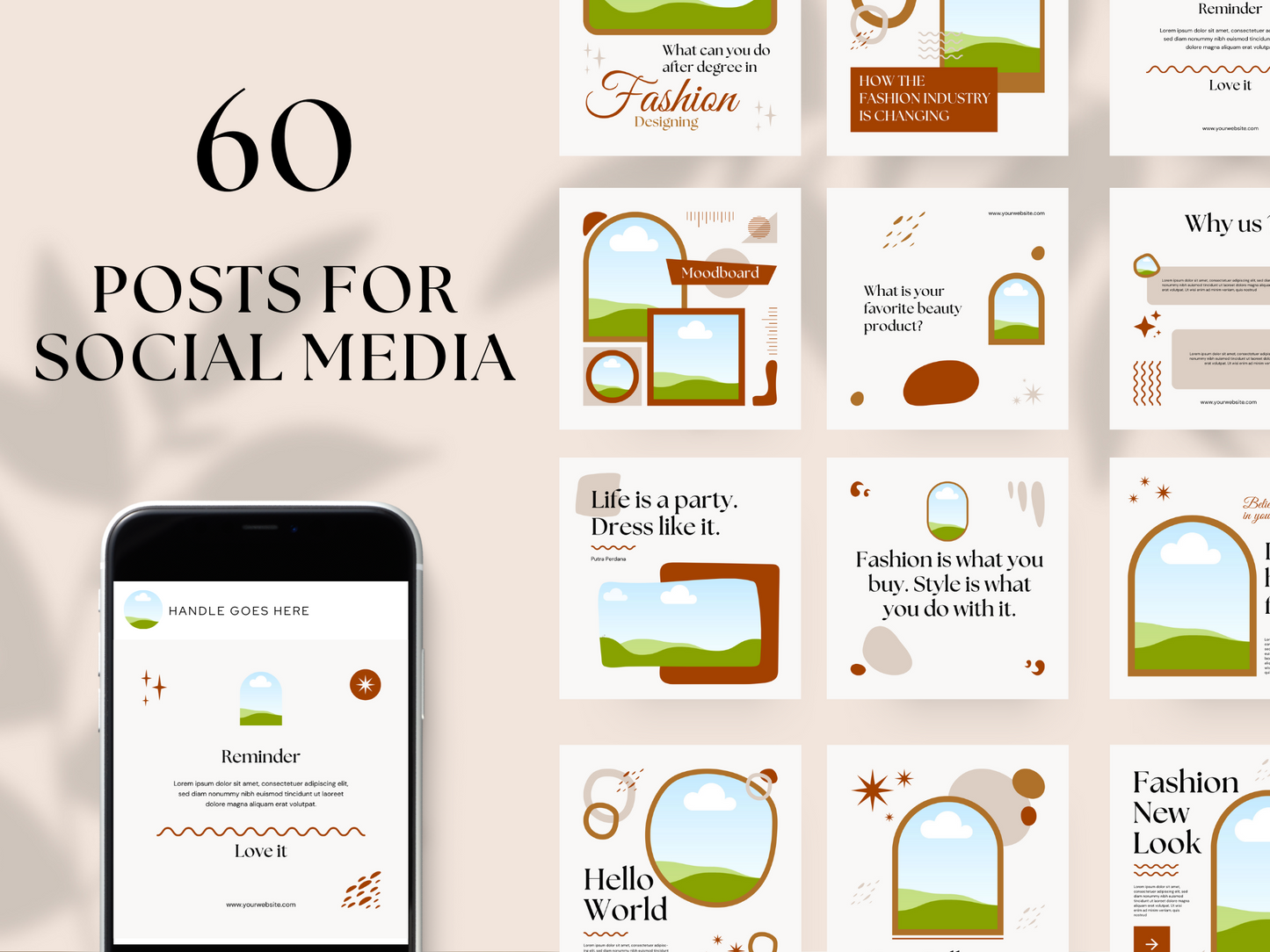 60 Adorable Fashion Social Media Post