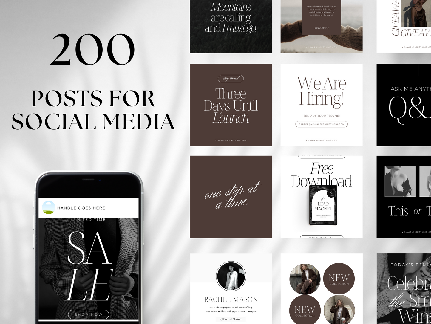 Social Media Canva Templates Bundle