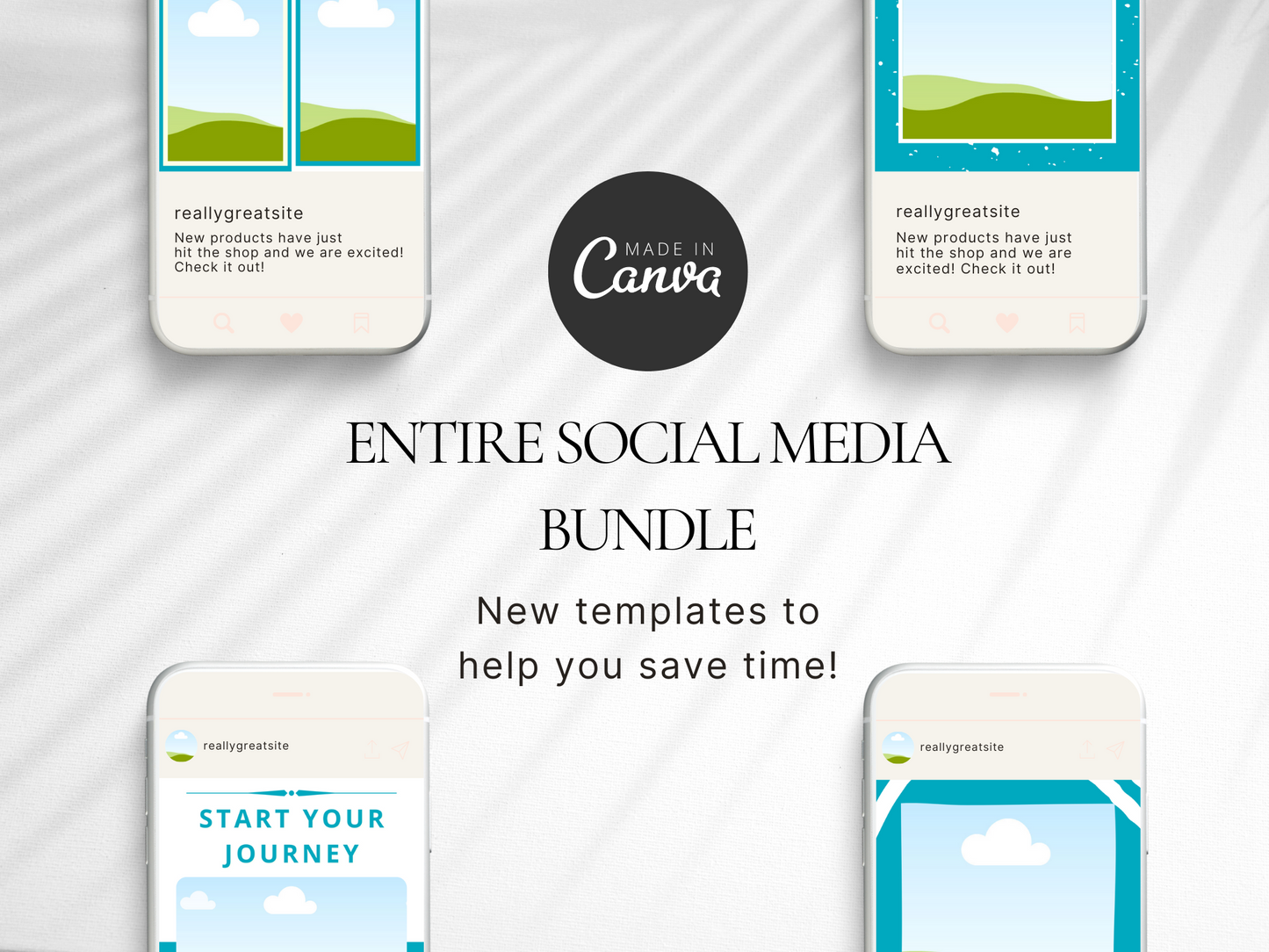 Instagram Posts for Canva | Travel