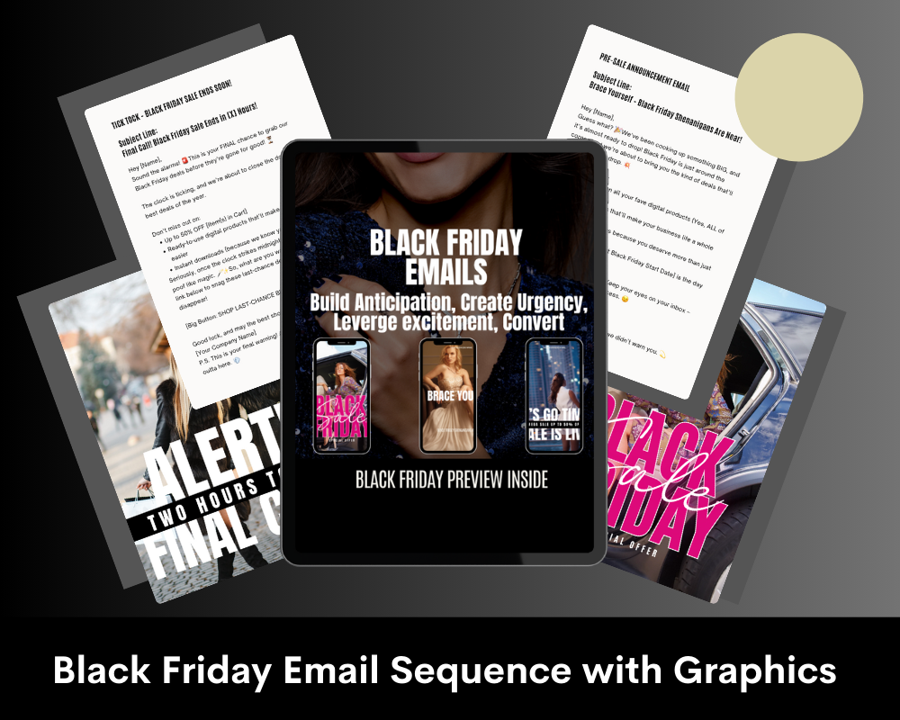 Black Friday Email Sequence