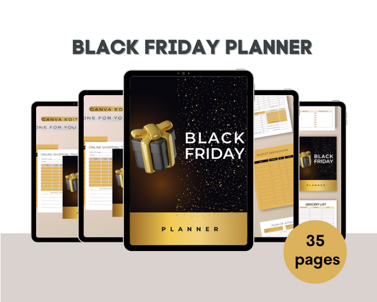 Black Friday Digital Planner