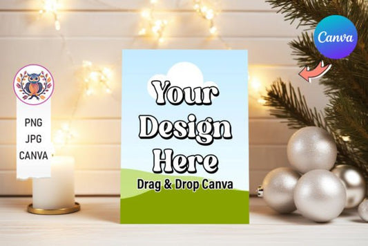 Christmas Card Mockup