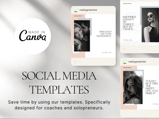 Branding Instagram Templates for Canva