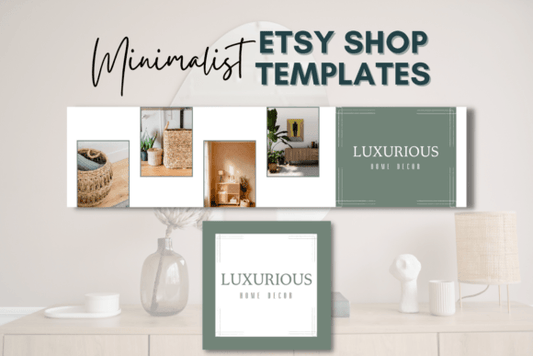 Minimalist Etsy Shop Templates