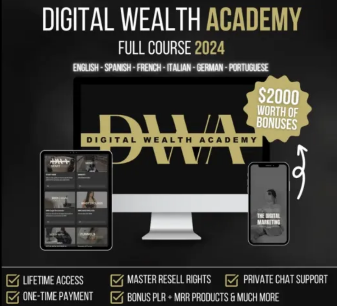 Digital Wealth Academy MRR Course