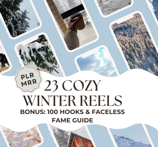 23 Cozy Winter Reels Bundle