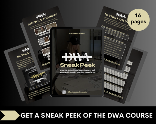 DWA Sneak Peek Ebook