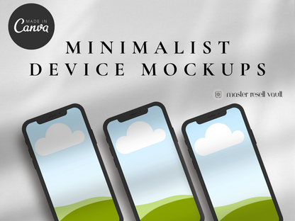 Minimalist Device Mockups